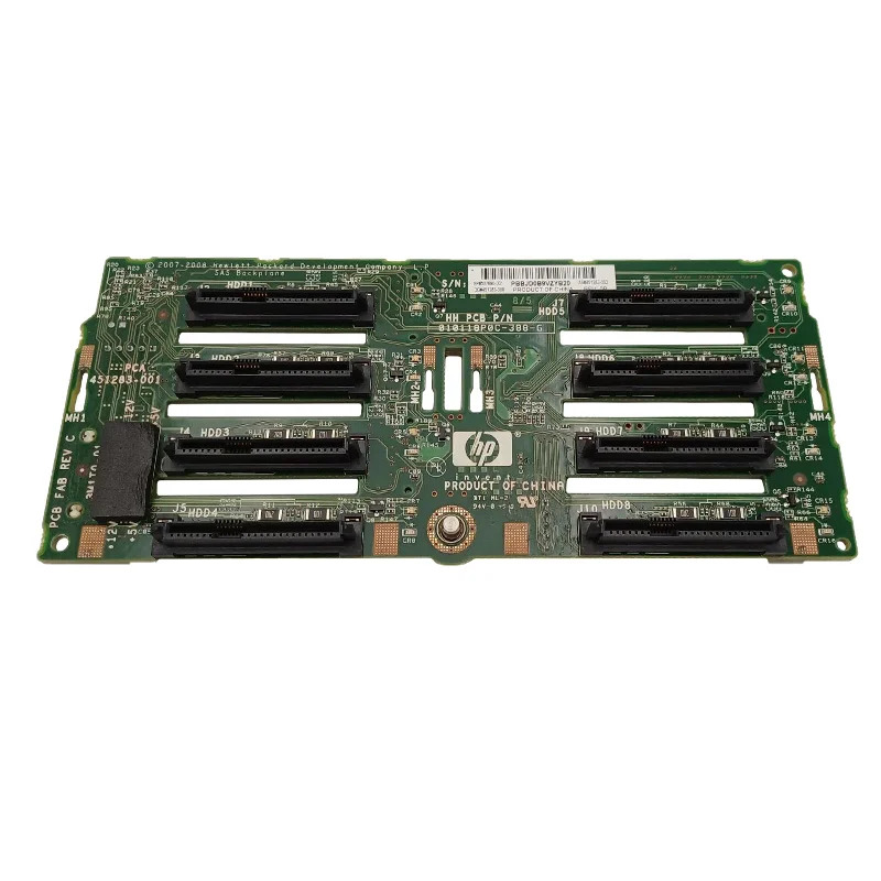 Hard Drive Backplane Board HP ProLiant DL380 G6 G7 8xSFF - GRADE A Hard Drive Backplane Board HP ProLiant DL380 G6 G7 8xSFF - GRADE A