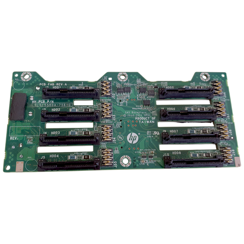 Hard Drive Backplane Board HP ProLiant DL380P G8 - GRADE A