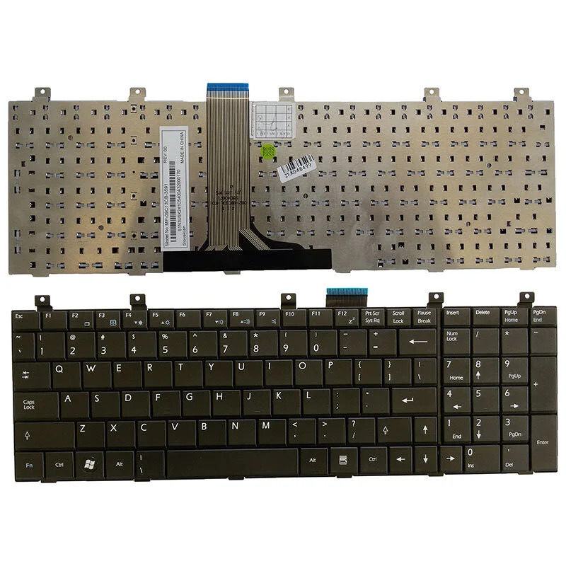 Πληκτρολόγιο Laptop MSI EX625 MS-1683 VX600 CX500 MS1682 CX600 MS1731 EX700 7115 E500 GX6 M200 H52 Series - Καινούριο Πληκτρολόγιο Laptop MSI EX625 MS-1683 VX600 CX500 MS1682 CX600 MS1731 EX700 7115 E500 GX6 M200 H52 Series - Καινούριο