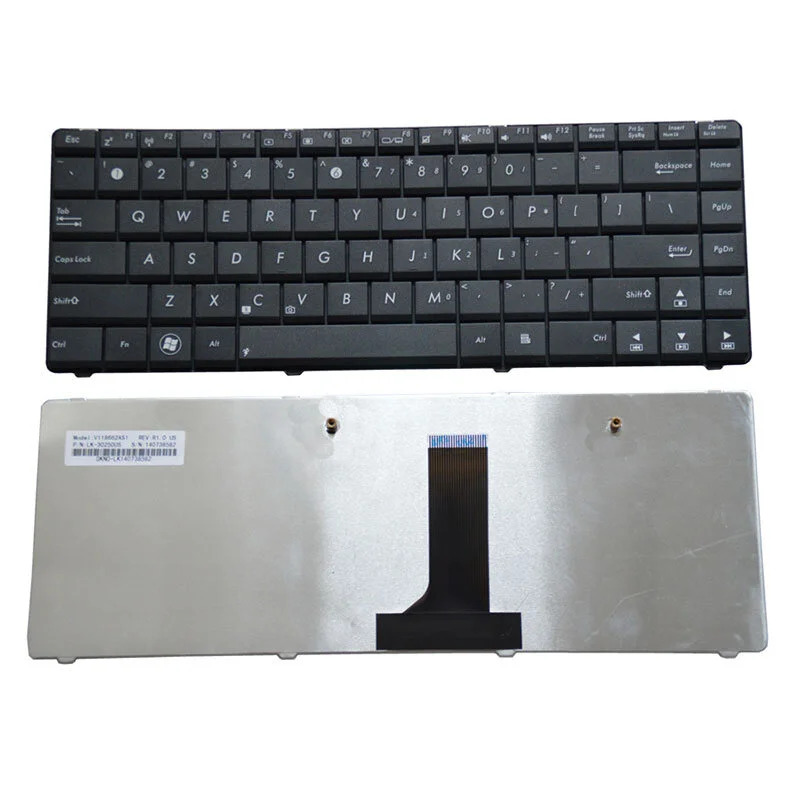 Πληκτρολόγιο Laptop ASUS K43B K43T K43TY X43B X43BY X43U - Καινούριο Πληκτρολόγιο Laptop ASUS K43B K43T K43TY X43B X43BY X43U - Καινούριο