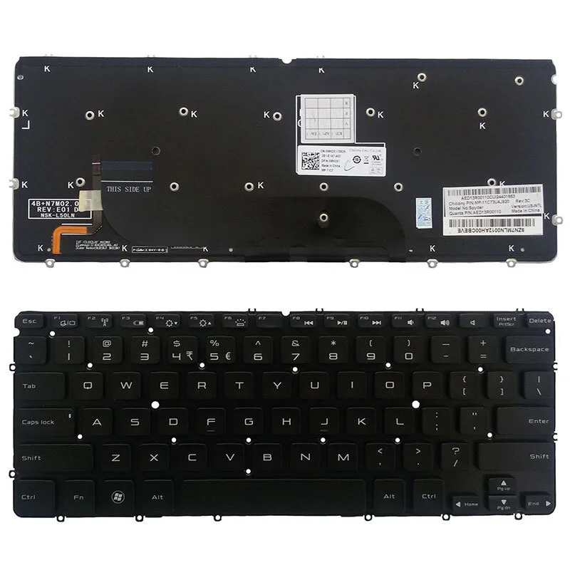 Πληκτρολόγιο Laptop Dell STUDIO XPS 12 13 L321X L322X - Καινούριο Πληκτρολόγιο Laptop Dell STUDIO XPS 12 13 L321X L322X - Καινούριο