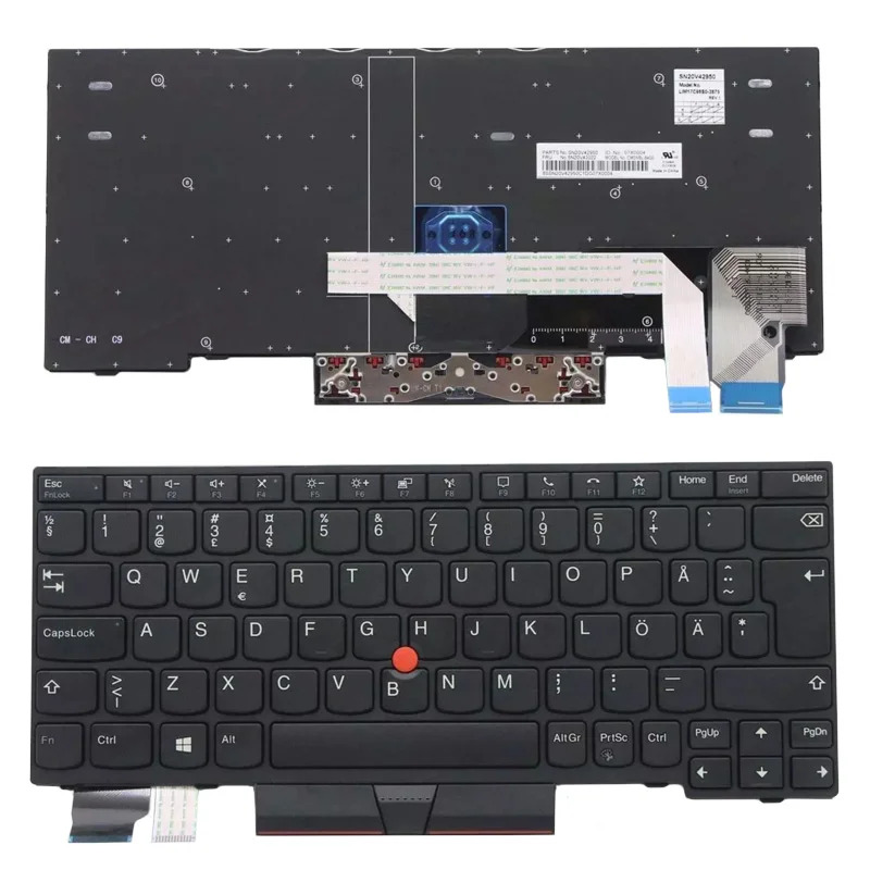 Πληκτρολόγιο Laptop Lenovo ThinkPad L13 Gen2 / X13 Gen1 - GRADE A Πληκτρολόγιο Laptop Lenovo ThinkPad L13 Gen2 / X13 Gen1 - GRADE A