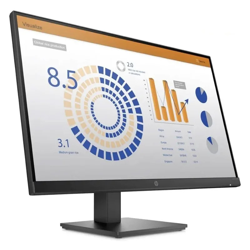 27" - HP P27q G4 IPS Monitor GRADE A- - GRADE A-