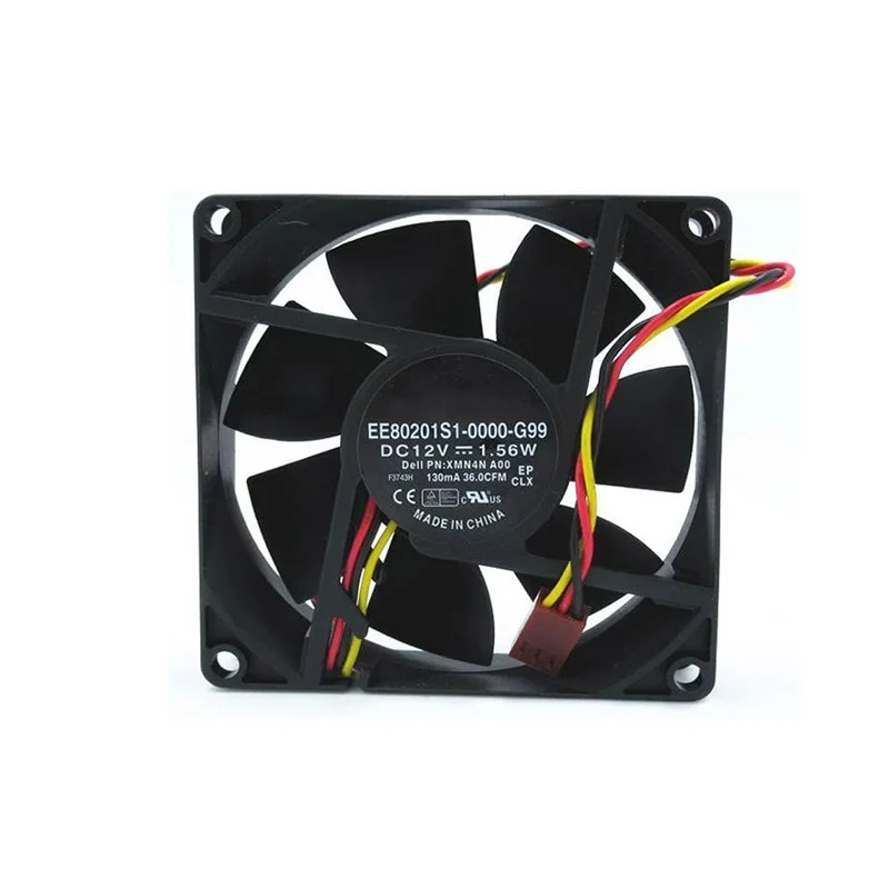 Ανεμιστηράκι DELL 390 3010 DESKTOP 12V 0.13A 80mm 3pin - GRADE A