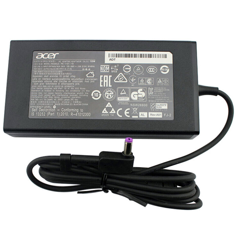 Τροφοδοτικό Laptop ACER 135W 19V 7.1A 5.5mm * 1.7mm - GRADE A