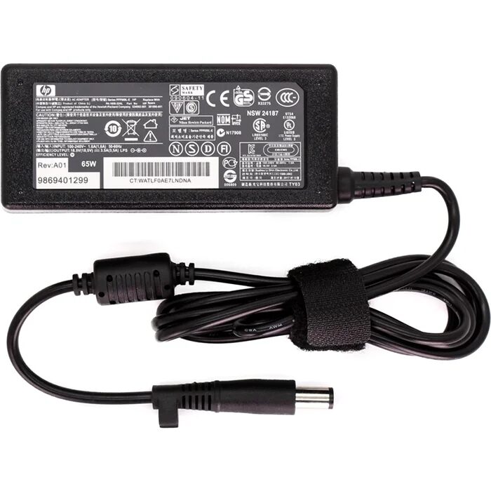 Τροφοδοτικό HP 65W 18.5V 3.5A 7.4mm * 5mm - GRADE A