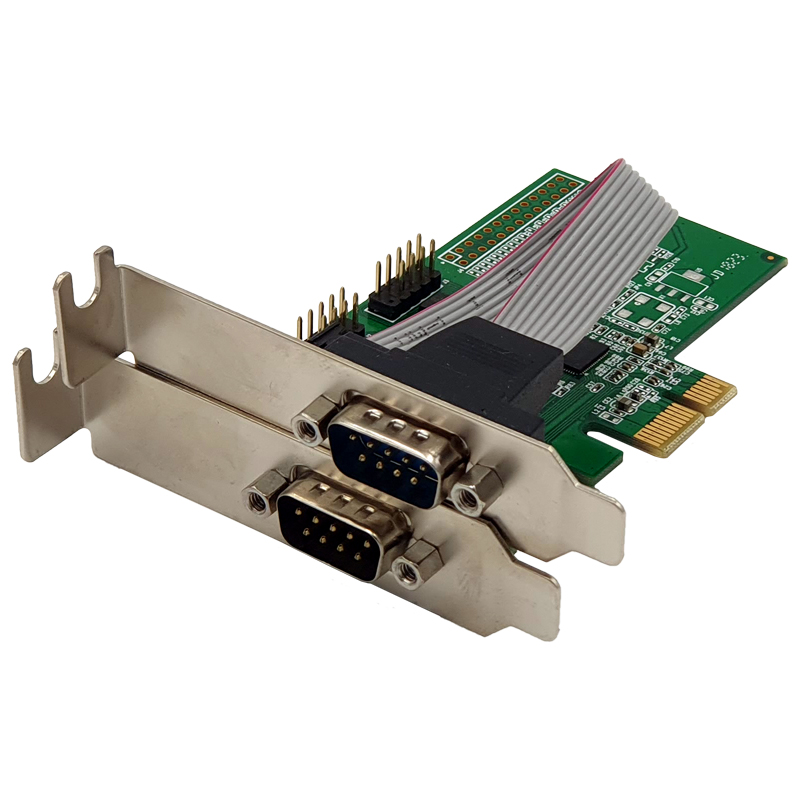 Κάρτα Serial DeLock 89557 PCIe 2xSerial Low Profile - Μεταχειρισμένο