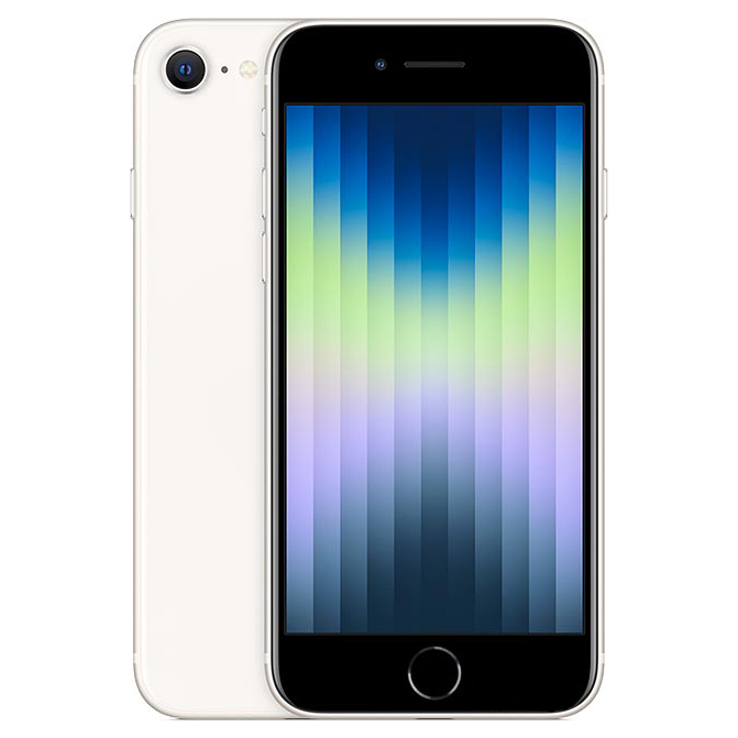 Apple iPhone SE 3rd Gen (2022) 64GB STARLIGHT WHITE - GRADE A