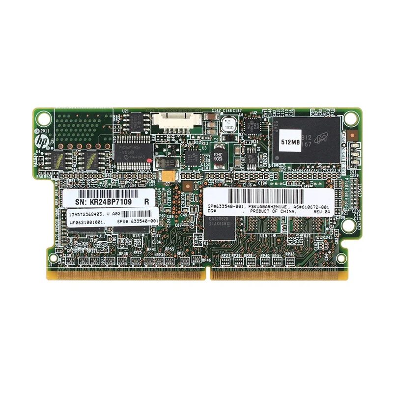 HP PART 633540-001 P222 P420 512MB Cache Memory Board Smart Array Raid - GRADE A HP PART 633540-001 P222 P420 512MB Cache Memory Board Smart Array Raid - GRADE A