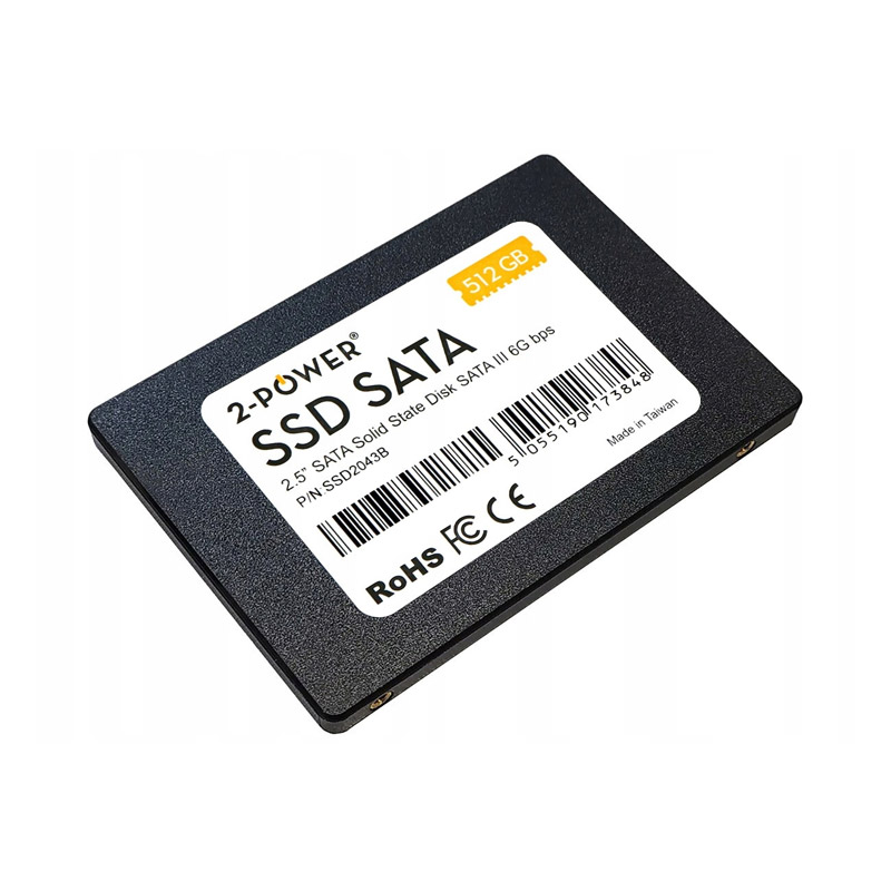 2-Power SSD2043B SSD 512GB 2.5" SATA III - Καινούριο