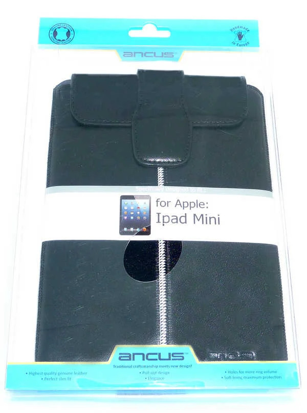 Θήκη Protect Ancus για Apple iPad Mini/Mini 2 Δέρμα Μαύρη Θήκη Protect Ancus για Apple iPad Mini/Mini 2 Δέρμα Μαύρη