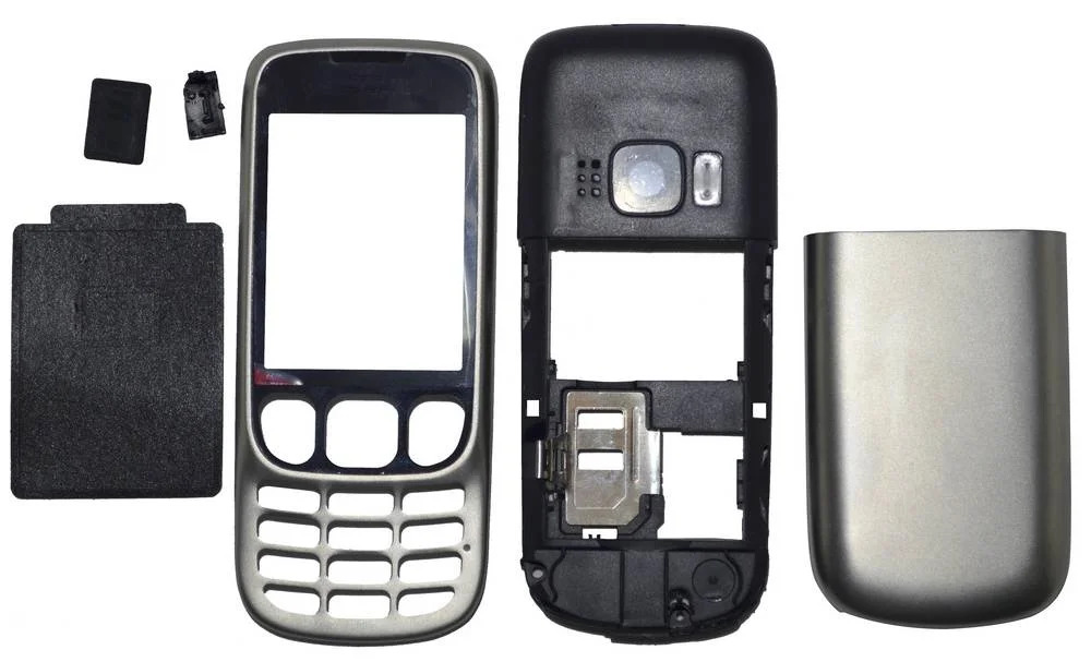 Πρόσοψη Nokia 6303 Classic χωρίς πληκτρολόγιο Ασημί OEM Πρόσοψη Nokia 6303 Classic χωρίς πληκτρολόγιο Ασημί OEM