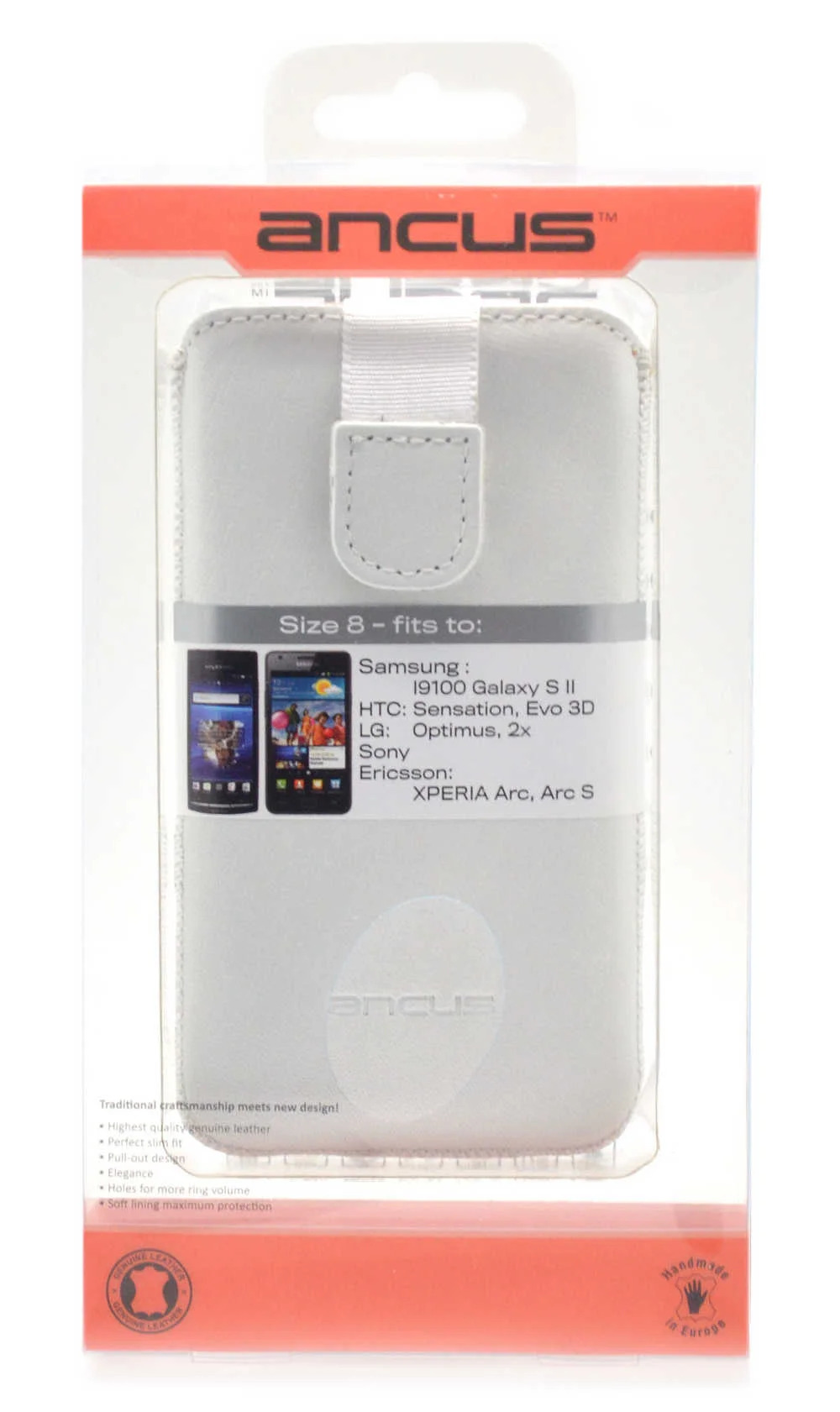 Θήκη Protect Ancus για Samsung Galaxy A3/ Core Prime / XCover 3 Old Leather Λευκή Θήκη Protect Ancus για Samsung Galaxy A3/ Core Prime / XCover 3 Old Leather Λευκή