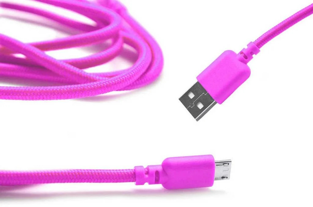 Καλώδιο σύνδεσης Ancus USB σε Micro USB με Ενισχυμένες Επαφές Braided Ρόζ 1m Καλώδιο σύνδεσης Ancus USB σε Micro USB με Ενισχυμένες Επαφές Braided Ρόζ 1m