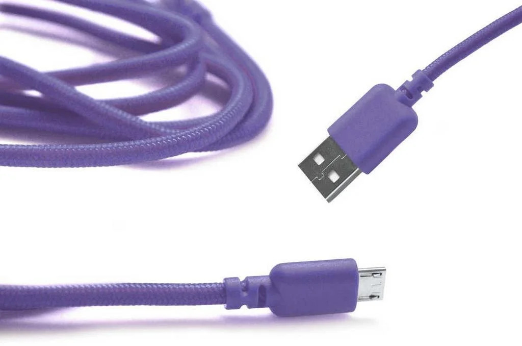 Καλώδιο σύνδεσης Ancus USB σε Micro USB με Ενισχυμένες Επαφές Braided Μώβ 1m Καλώδιο σύνδεσης Ancus USB σε Micro USB με Ενισχυμένες Επαφές Braided Μώβ 1m