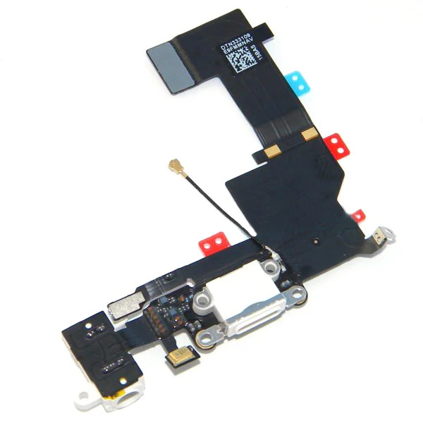 Επαφή Φόρτισης Apple iPhone 5S με Μικρόφωνο και Επαφή Ακουστικών Λευκό OEM Type A Επαφή Φόρτισης Apple iPhone 5S με Μικρόφωνο και Επαφή Ακουστικών Λευκό OEM Type A