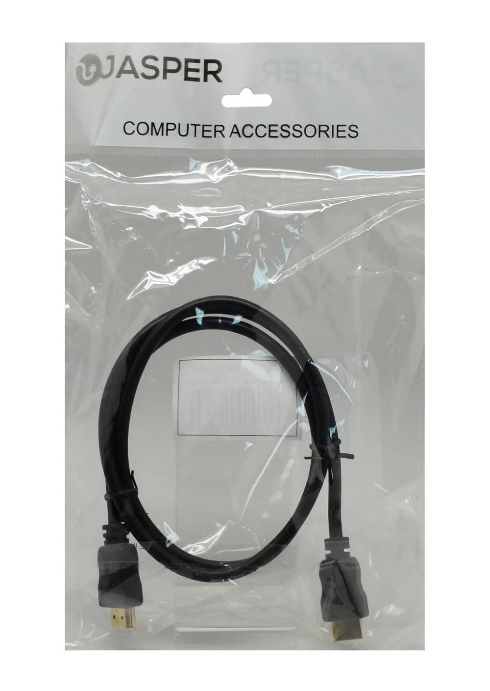 Καλώδιο σύνδεσης Jasper HDMI 1.4 A Αρσενικό σε A Αρσενικό Gold Plated CCS 1m Μαύρο Καλώδιο σύνδεσης Jasper HDMI 1.4 A Αρσενικό σε A Αρσενικό Gold Plated CCS 1m Μαύρο