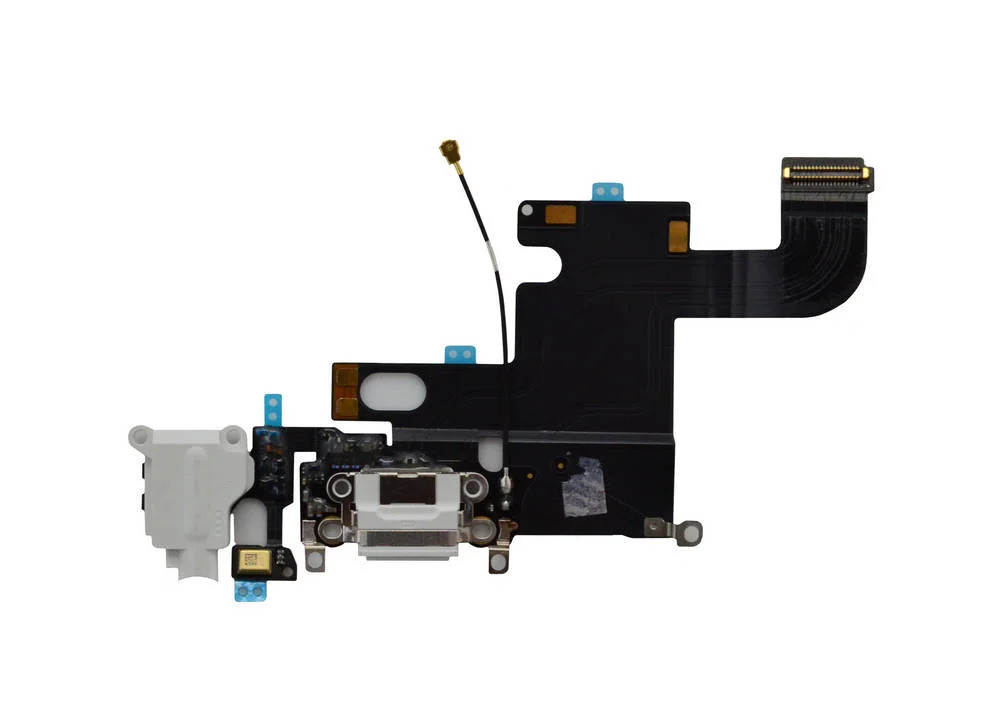 Επαφή Φόρτισης Apple iPhone 6 με Μικρόφωνο και Επαφή Ακουστικών Λευκό 821-1853-A Type A+ Επαφή Φόρτισης Apple iPhone 6 με Μικρόφωνο και Επαφή Ακουστικών Λευκό 821-1853-A Type A+