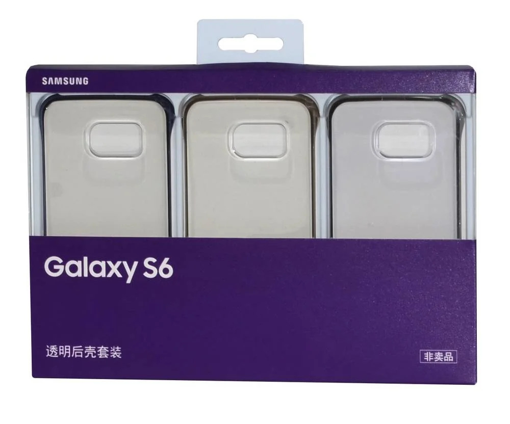 Θήκη Faceplate Samsung Clear Cover EF-QG920BKEGCN για SM-G920F Galaxy S6 Μαύρο - Χρυσό - Ασημί Θήκη Faceplate Samsung Clear Cover EF-QG920BKEGCN για SM-G920F Galaxy S6 Μαύρο - Χρυσό - Ασημί