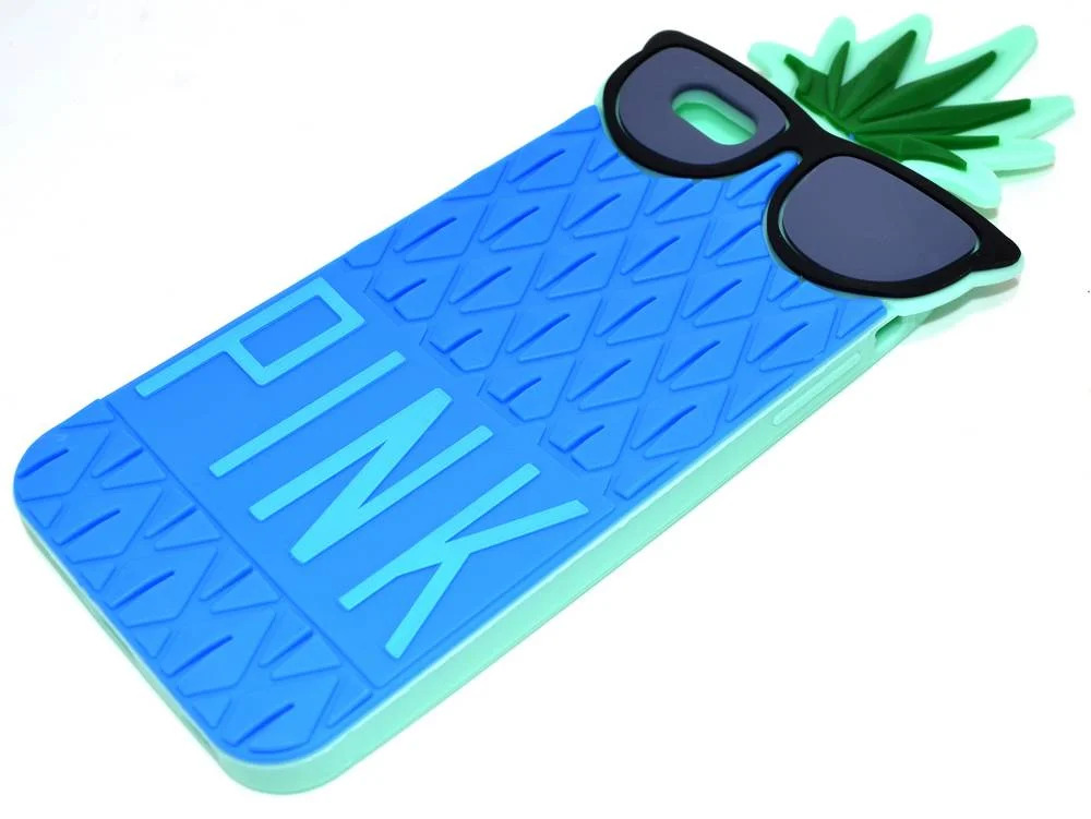 Θήκη Σιλικόνης Ancus Pineapple για Apple iPhone 6 Plus/6S Plus Μπλέ Θήκη Σιλικόνης Ancus Pineapple για Apple iPhone 6 Plus/6S Plus Μπλέ