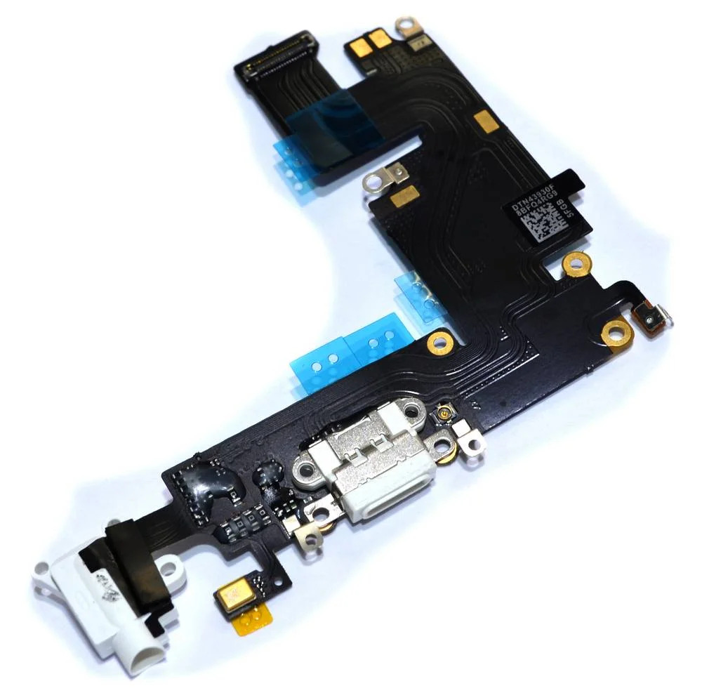 Επαφή Φόρτισης Apple iPhone 6 Plus με Μικρόφωνο και Επαφή Ακουστικών Λευκό OEM Type A Επαφή Φόρτισης Apple iPhone 6 Plus με Μικρόφωνο και Επαφή Ακουστικών Λευκό OEM Type A