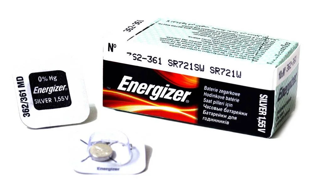 Buttoncell Energizer 362-361 SR721SW SR721W Τεμ. 1 Buttoncell Energizer 362-361 SR721SW SR721W Τεμ. 1