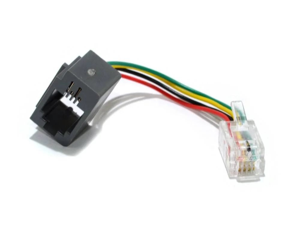 Προέκταση Καλωδίου RJ9 Αρσενικό σε Θηλυκό 8cm Προέκταση Καλωδίου RJ9 Αρσενικό σε Θηλυκό 8cm