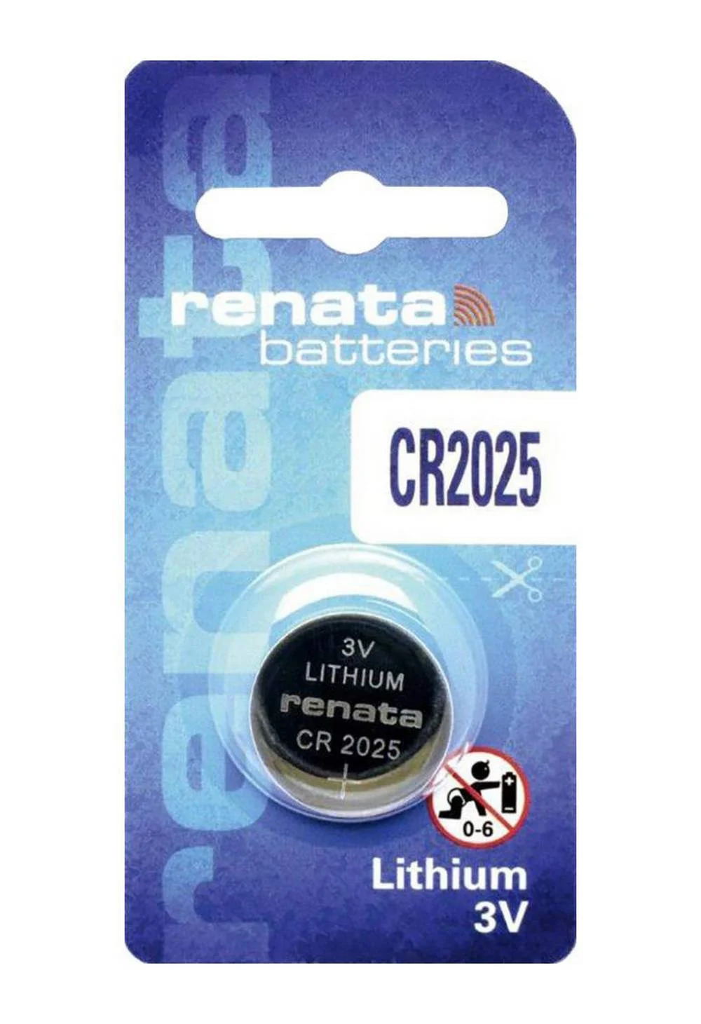 Buttoncell Lithium Electronics Renata CR2025 Τεμ. 1 Buttoncell Lithium Electronics Renata CR2025 Τεμ. 1