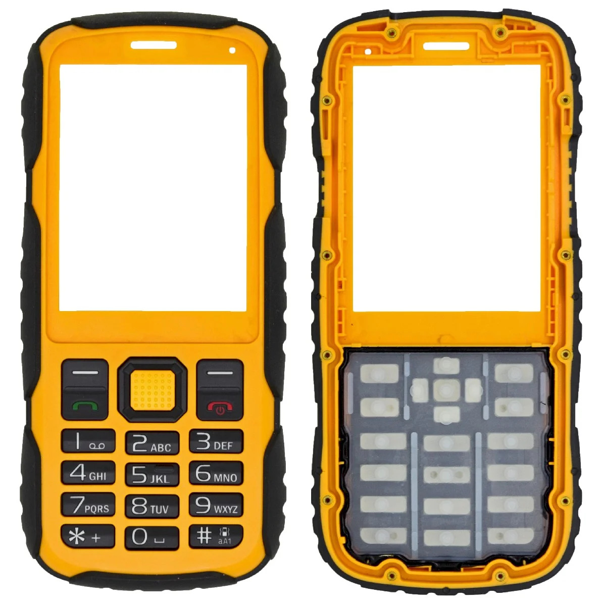 Πρόσοψη Maxcom MM920 με Τζαμάκι Οθόνης και Πληκτρολόγιο Πορτοκαλί - Μαύρο Original Πρόσοψη Maxcom MM920 με Τζαμάκι Οθόνης και Πληκτρολόγιο Πορτοκαλί - Μαύρο Original