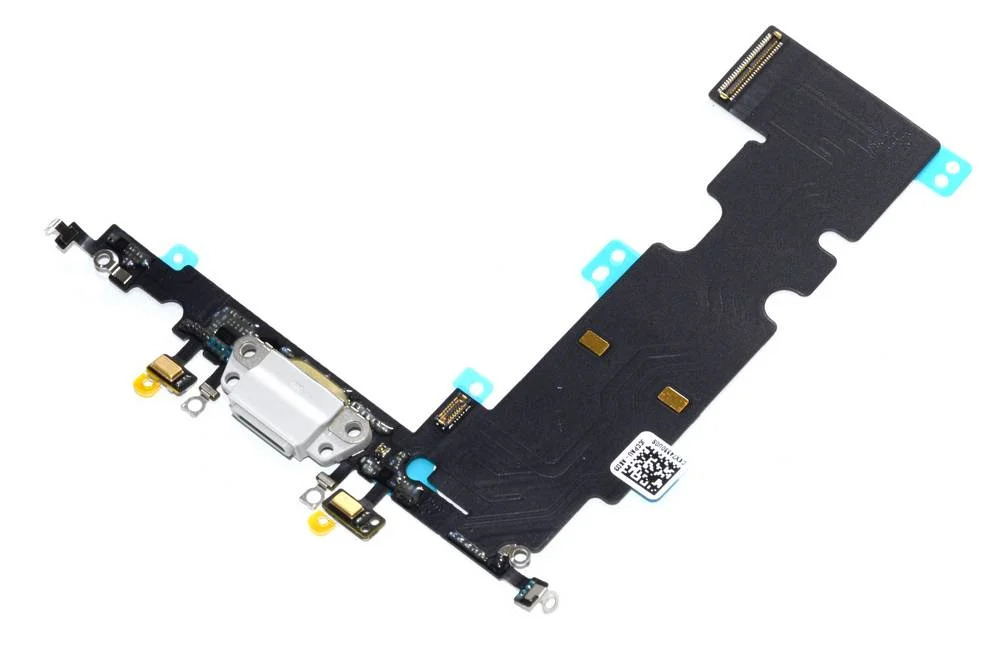 Επαφή Φόρτισης Apple iPhone 8 Plus με Μικρόφωνο Λευκό OEM Type A+ Επαφή Φόρτισης Apple iPhone 8 Plus με Μικρόφωνο Λευκό OEM Type A+