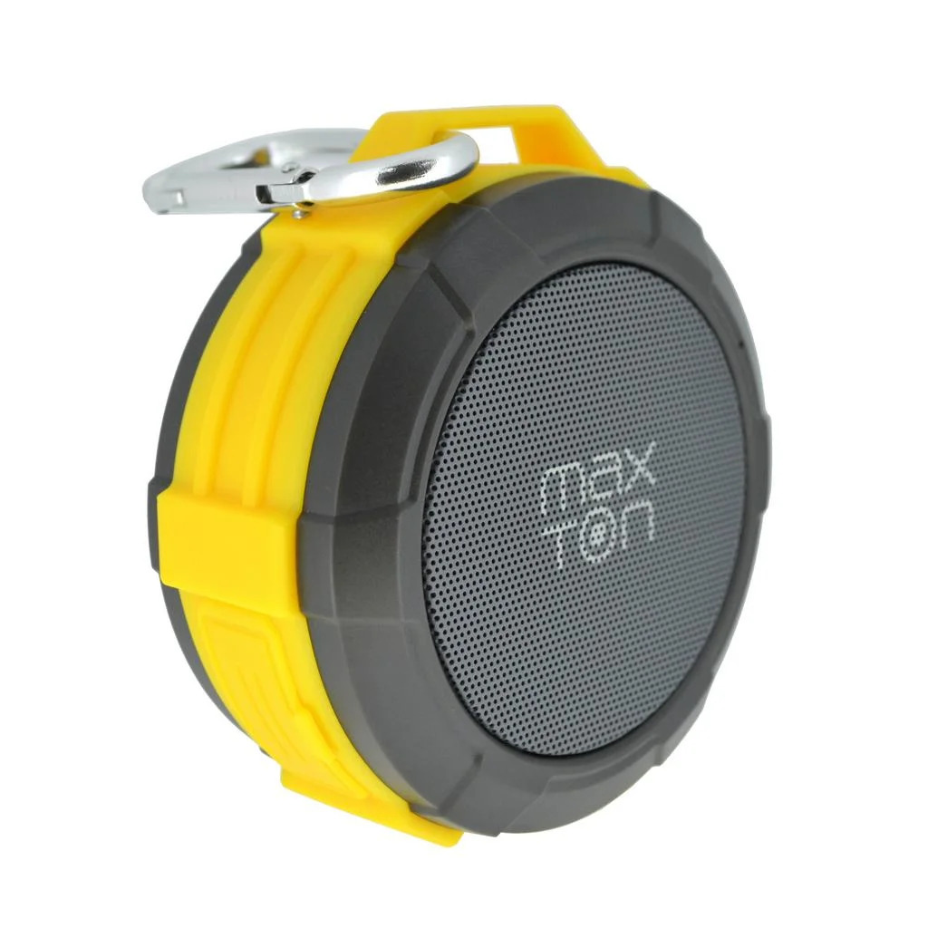 Φορητό Ηχείο Εξωτερικού Χώρου Bluetooth Maxton Telica MX51 3W RMS IP5 Κίτρινο με Ενσωματωμένο Μικρόφωνο Audio-in MicroSD Φορητό Ηχείο Εξωτερικού Χώρου Bluetooth Maxton Telica MX51 3W RMS IP5 Κίτρινο με Ενσωματωμένο Μικρόφωνο Audio-in MicroSD
