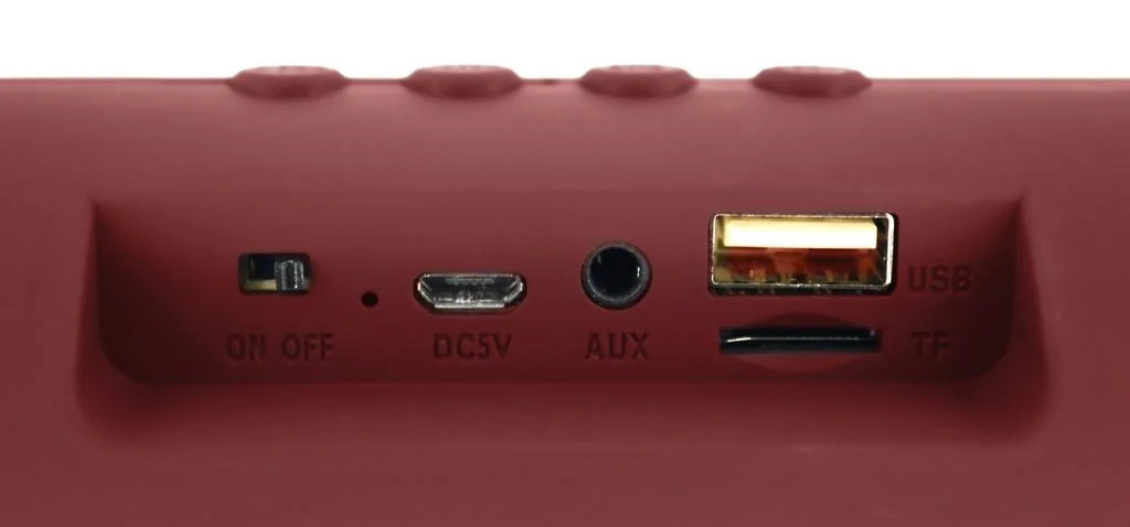 Φορητό Ηχείο Bluetooth Maxton Masaya MX116 3W RMS Κόκκινο με Ενσωματωμένο Μικρόφωνο Audio-in MicroSD και FM Radio Φορητό Ηχείο Bluetooth Maxton Masaya MX116 3W RMS Κόκκινο με Ενσωματωμένο Μικρόφωνο Audio-in MicroSD και FM Radio