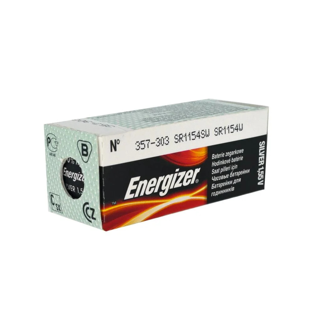 Buttoncell Energizer 357-303 SR1154SW Τεμ. 1 Buttoncell Energizer 357-303 SR1154SW Τεμ. 1