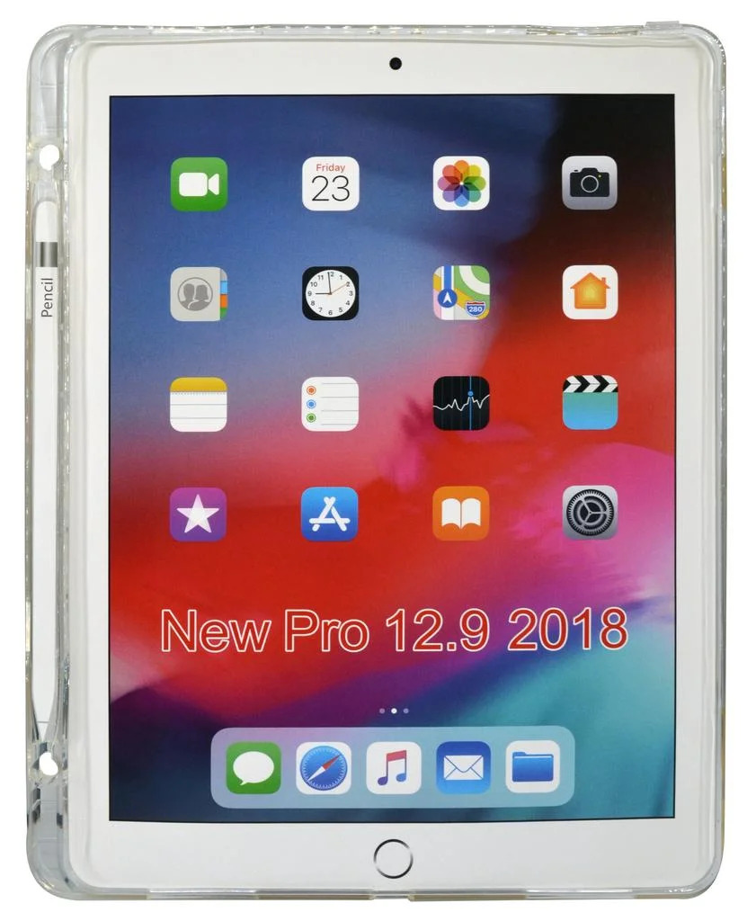 Θήκη TPU Ancus για Apple iPad Pro 2018 12.9" με Θήκη Pen Διάφανη Θήκη TPU Ancus για Apple iPad Pro 2018 12.9" με Θήκη Pen Διάφανη