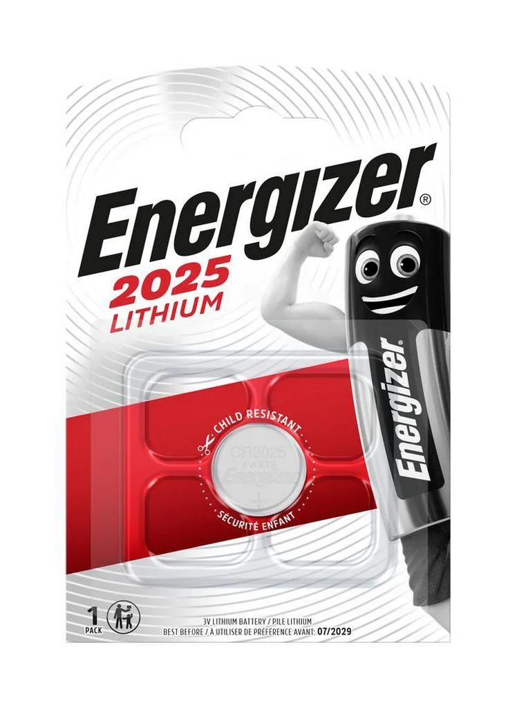 Buttoncell Lithium Energizer CR2025 Τεμ. 1 Buttoncell Lithium Energizer CR2025 Τεμ. 1