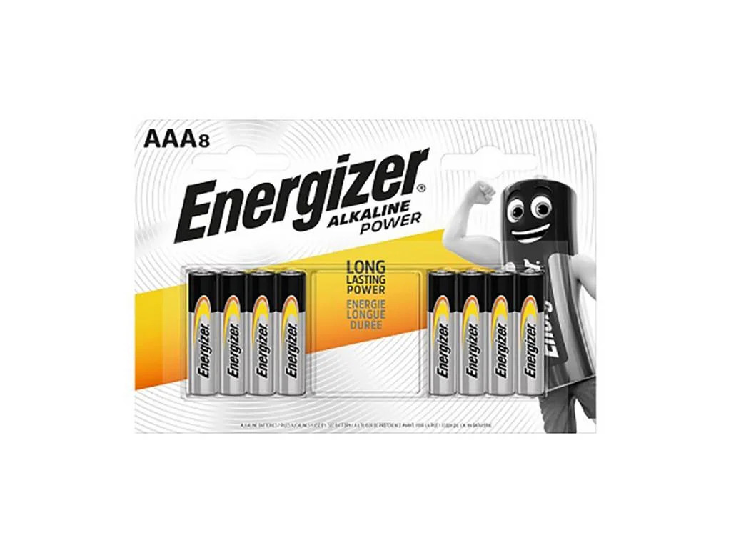Μπαταρία Αλκαλική Energizer Alkaline Power LR03 size AAA 1.5V Τεμ. 8 Μπαταρία Αλκαλική Energizer Alkaline Power LR03 size AAA 1.5V Τεμ. 8