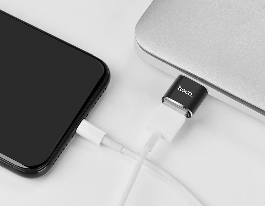 Αντάπτορας Hoco UA5 USB-C σε USB Μαύρο OTG 2.4A Αντάπτορας Hoco UA5 USB-C σε USB Μαύρο OTG 2.4A