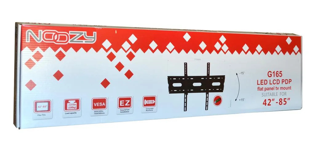 Βάση Στήριξης Noozy G165 για Τηλεοράσεις 42'' - 85'' VESA από 300x300mm έως 750x500mm. Μέγιστη αντοχή βάρους 100kg Βάση Στήριξης Noozy G165 για Τηλεοράσεις 42'' - 85'' VESA από 300x300mm έως 750x500mm. Μέγιστη αντοχή βάρους 100kg