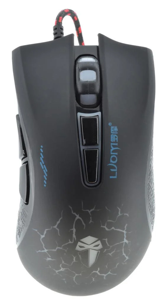 Ενσύρματο Ποντίκι Keywin Mechanical Gaming Mouse Luom G30 με 7 Πλήκτρα και 2500 DPI Μαύρο Ενσύρματο Ποντίκι Keywin Mechanical Gaming Mouse Luom G30 με 7 Πλήκτρα και 2500 DPI Μαύρο