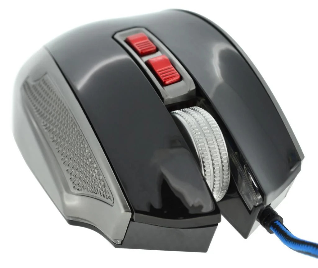 Ενσύρματο Ποντίκι Lanhear 9D Mechanical Gaming Mouse με 9 Πλήκτρα και 4000 DPI Μαύρο Ενσύρματο Ποντίκι Lanhear 9D Mechanical Gaming Mouse με 9 Πλήκτρα και 4000 DPI Μαύρο