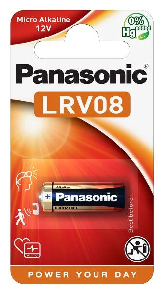 Μπαταρία Αλκαλική Panasonic LRV08 23A, 23GA, A23, E23A, GP23A, K23A, L1028, LR23A, LRV08, LRVO8, MN21, MS21, V23, V23GA, VR22 12V Τεμ. 1 Μπαταρία Αλκαλική Panasonic LRV08 23A, 23GA, A23, E23A, GP23A, K23A, L1028, LR23A, LRV08, LRVO8, MN21, MS21, V23, V23GA, VR22 12V Τεμ. 1