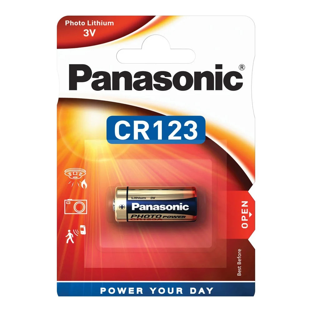 Μπαταρία Panasonic Lithium Power CR123AL/1BP 123/E123A/K123L/CR17345 3V Τεμ. 1 Μπαταρία Panasonic Lithium Power CR123AL/1BP 123/E123A/K123L/CR17345 3V Τεμ. 1