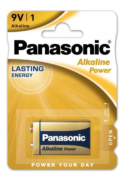 Μπαταρία Αλκαλική Panasonic Alcaline Power 6LR61 9V Τεμ. 1 Μπαταρία Αλκαλική Panasonic Alcaline Power 6LR61 9V Τεμ. 1