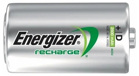 Μπαταρία Επαναφορτιζόμενη Energizer ACCU Recharge Power Plus HR20 2500 mAh size D 1.2V Τεμ. 2 Μπαταρία Επαναφορτιζόμενη Energizer ACCU Recharge Power Plus HR20 2500 mAh size D 1.2V Τεμ. 2