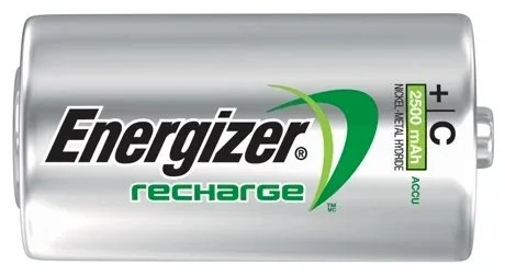 Μπαταρία Επαναφορτιζόμενη Energizer ACCU Recharge Power Plus HR14 2500 mAh Size C 1.2V Τεμ. 2 Μπαταρία Επαναφορτιζόμενη Energizer ACCU Recharge Power Plus HR14 2500 mAh Size C 1.2V Τεμ. 2