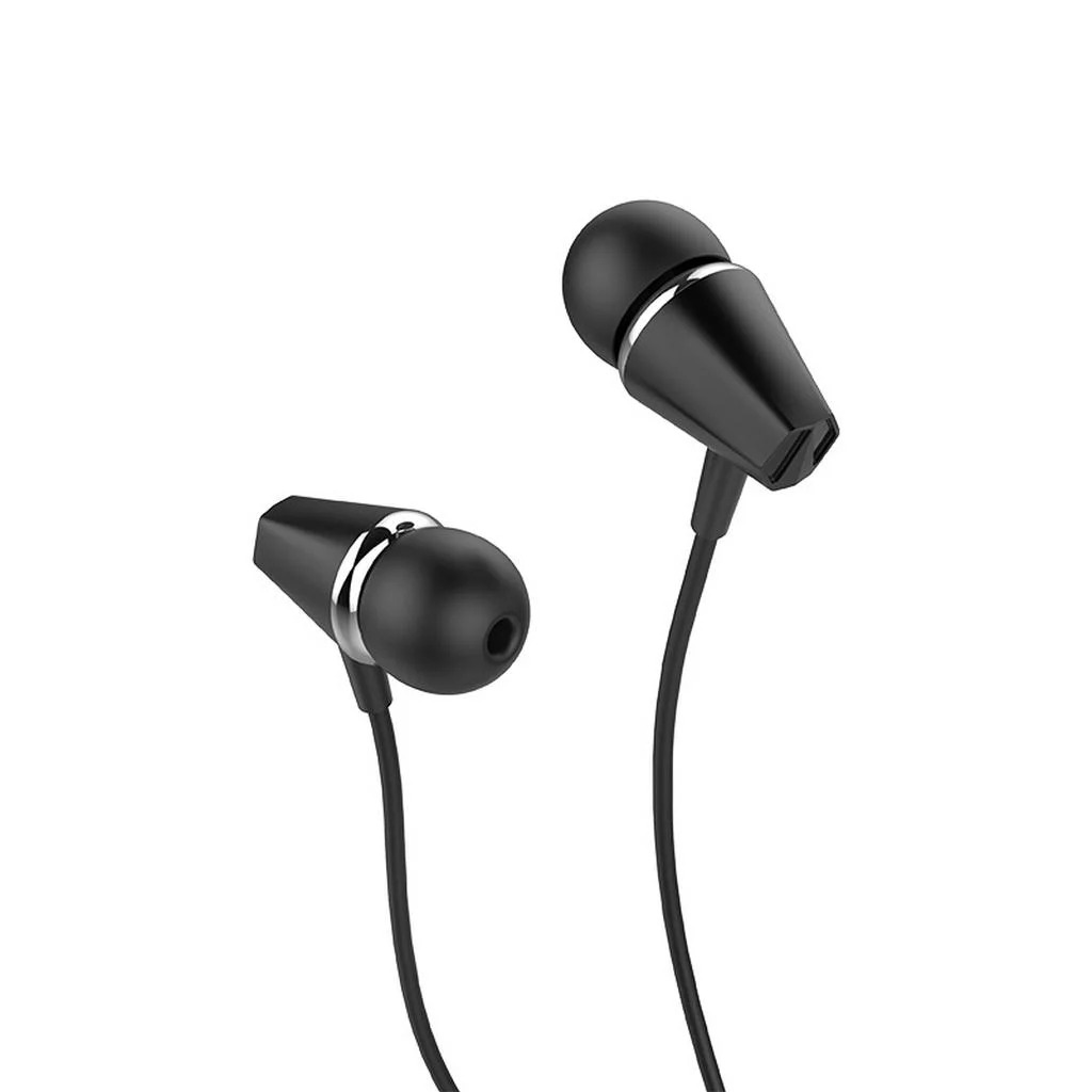 Hands Free Hoco M34 Earphones Stereo 3.5mm Μαύρο με Μικρόφωνο και Πλήκτρο Λειτουργίας Hands Free Hoco M34 Earphones Stereo 3.5mm Μαύρο με Μικρόφωνο και Πλήκτρο Λειτουργίας