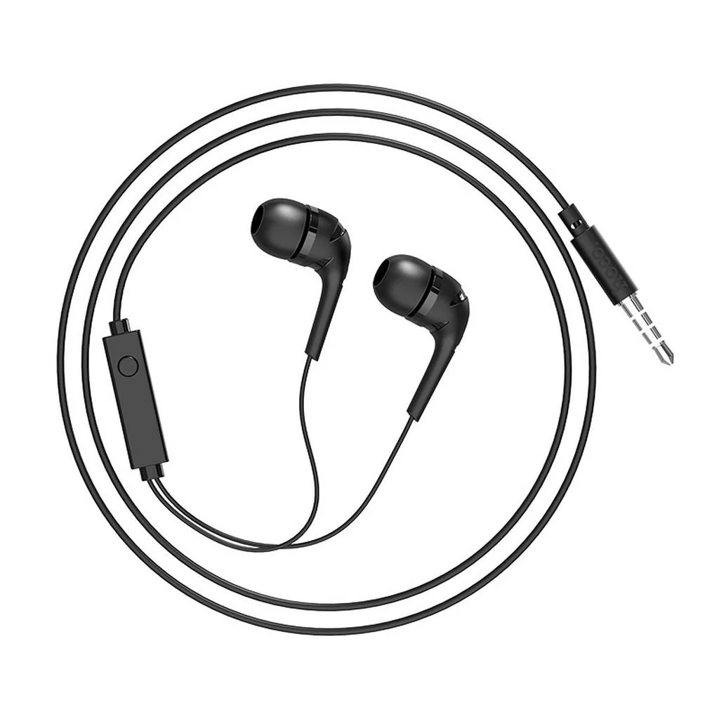 Hands Free Hoco M40 Prosody Earphones Stereo 3.5mm Μαύρα με Μικρόφωνο και Πλήκτρο Λειτουργίας Hands Free Hoco M40 Prosody Earphones Stereo 3.5mm Μαύρα με Μικρόφωνο και Πλήκτρο Λειτουργίας