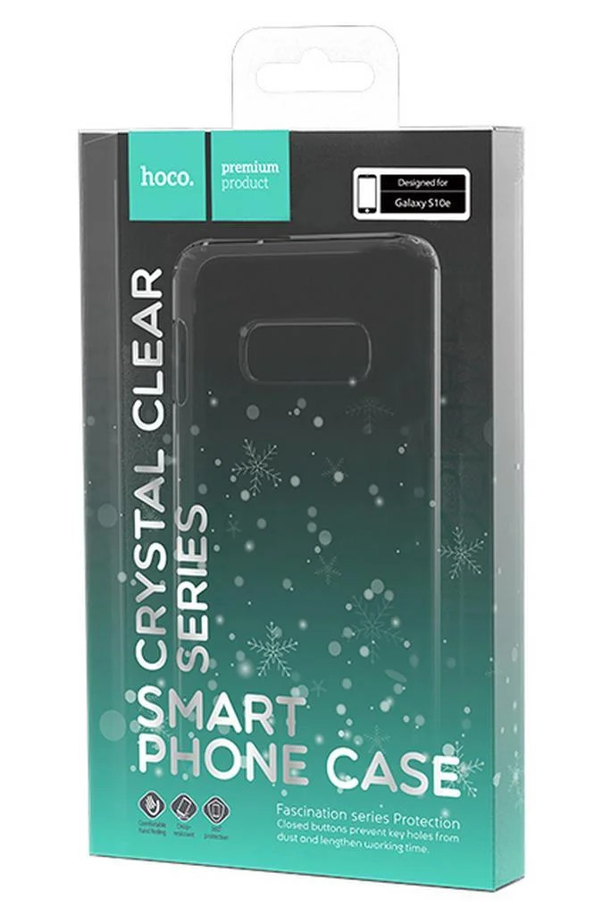 Θήκη Hoco Crystal Clear Series TPU για Samsung SM-G970 Galaxy S10e Διάφανη Θήκη Hoco Crystal Clear Series TPU για Samsung SM-G970 Galaxy S10e Διάφανη