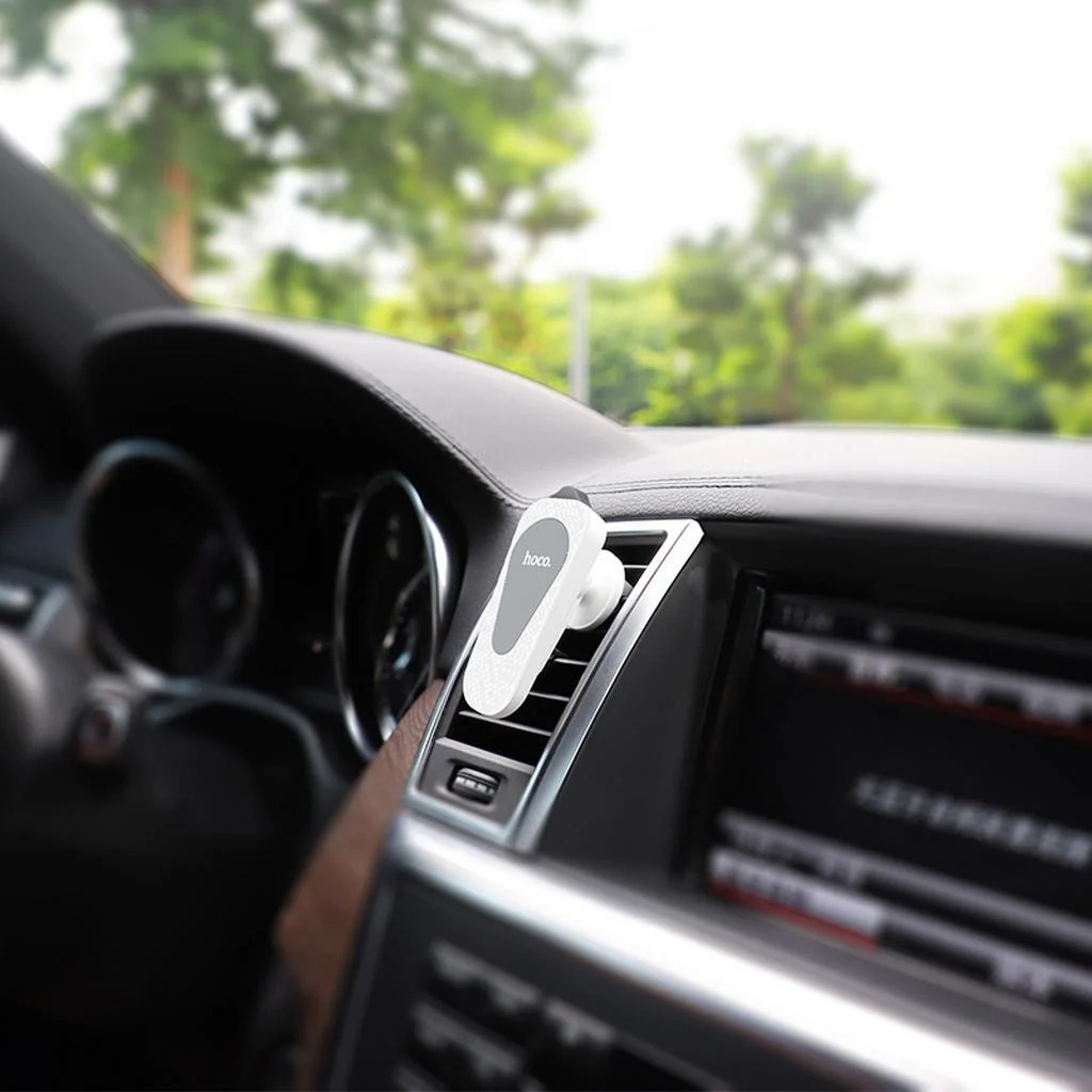 Βάση Στήριξης Αεραγωγού Αυτοκινήτου Hoco CA37 Magnetic Λευκή Βάση Στήριξης Αεραγωγού Αυτοκινήτου Hoco CA37 Magnetic Λευκή