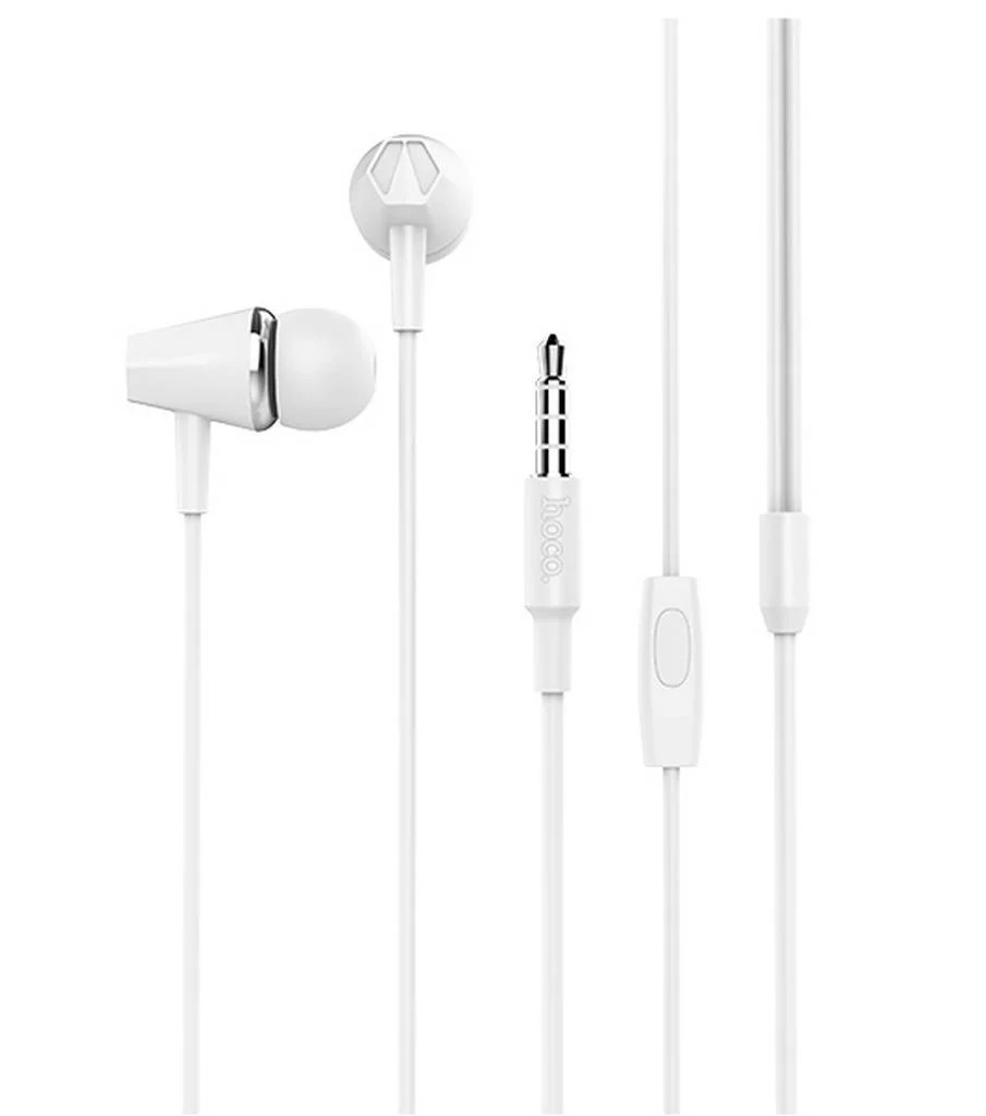 Hands Free Hoco M34 Earphones Stereo 3.5mm Λευκό με Μικρόφωνο και Πλήκτρο Λειτουργίας Hands Free Hoco M34 Earphones Stereo 3.5mm Λευκό με Μικρόφωνο και Πλήκτρο Λειτουργίας